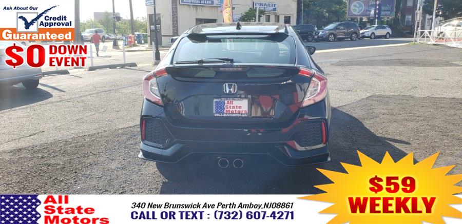 2017 Honda Civic Hatchback Sport CVT, available for sale in Perth Amboy, New Jersey | All State Motor Inc. Perth Amboy, New Jersey 2017 Honda Civic Hatchback Sport CVT, available for sale in Perth Amboy, New Jersey | All State Motor Inc. Perth Amboy, New Jersey