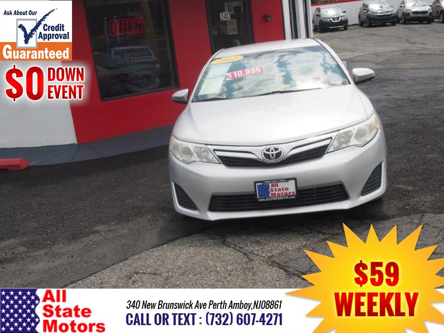 2012 Toyota Camry 4dr Sdn I4 Auto LE (Natl), available for sale in Perth Amboy, New Jersey | All State Motor Inc. Perth Amboy, New Jersey 2012 Toyota Camry 4dr Sdn I4 Auto LE (Natl), available for sale in Perth Amboy, New Jersey | All State Motor Inc. Perth Amboy, New Jersey
