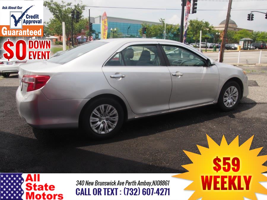 2012 Toyota Camry 4dr Sdn I4 Auto LE (Natl), available for sale in Perth Amboy, New Jersey | All State Motor Inc. Perth Amboy, New Jersey 2012 Toyota Camry 4dr Sdn I4 Auto LE (Natl), available for sale in Perth Amboy, New Jersey | All State Motor Inc. Perth Amboy, New Jersey