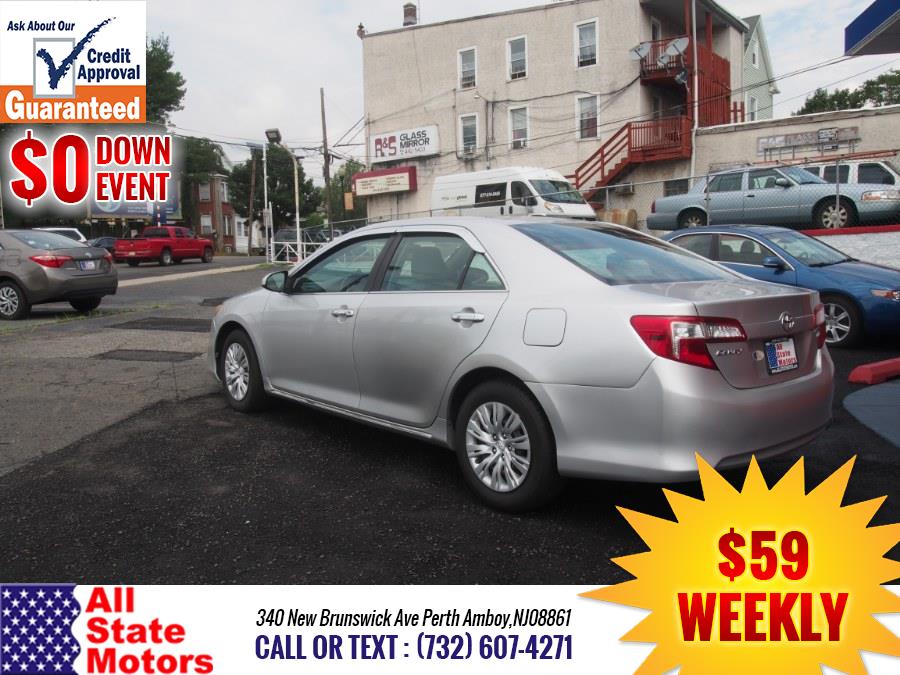 2012 Toyota Camry 4dr Sdn I4 Auto LE (Natl), available for sale in Perth Amboy, New Jersey | All State Motor Inc. Perth Amboy, New Jersey 2012 Toyota Camry 4dr Sdn I4 Auto LE (Natl), available for sale in Perth Amboy, New Jersey | All State Motor Inc. Perth Amboy, New Jersey