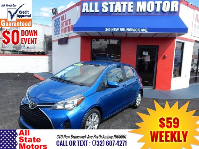 2015 Toyota Yaris 5dr Liftback Auto LE (Natl), available for sale in Perth Amboy, New Jersey | All State Motor Inc. Perth Amboy, New Jersey