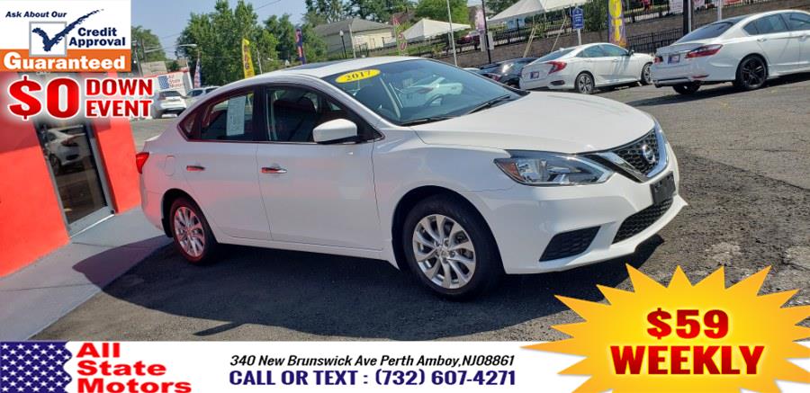 2017 Nissan Sentra S CVT, available for sale in Perth Amboy, New Jersey | All State Motor Inc. Perth Amboy, New Jersey 2017 Nissan Sentra S CVT, available for sale in Perth Amboy, New Jersey | All State Motor Inc. Perth Amboy, New Jersey