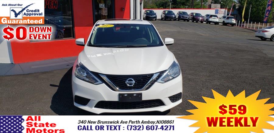 2017 Nissan Sentra S CVT, available for sale in Perth Amboy, New Jersey | All State Motor Inc. Perth Amboy, New Jersey 2017 Nissan Sentra S CVT, available for sale in Perth Amboy, New Jersey | All State Motor Inc. Perth Amboy, New Jersey
