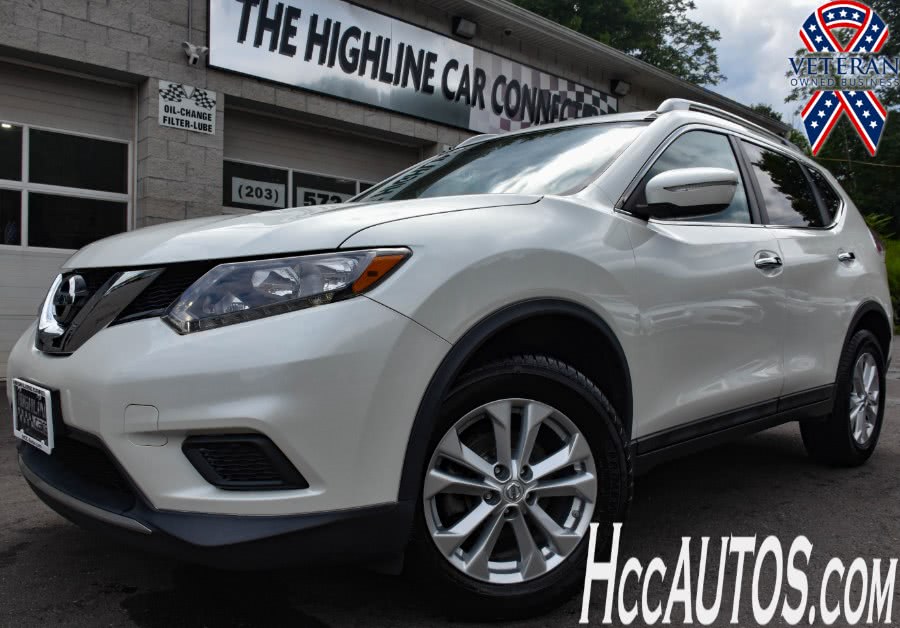 2015 Nissan Rogue AWD 4dr SV, available for sale in Waterbury, Connecticut | Highline Car Connection. Waterbury, Connecticut