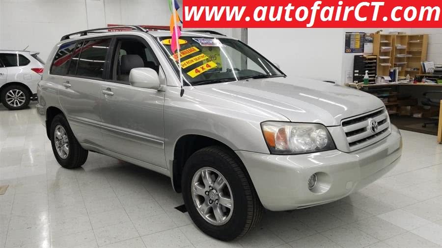 2006 Toyota Highlander 4dr V6 4WD Limited w/3rd Row, available for sale in West Haven, Connecticut | Auto Fair Inc.. West Haven, Connecticut