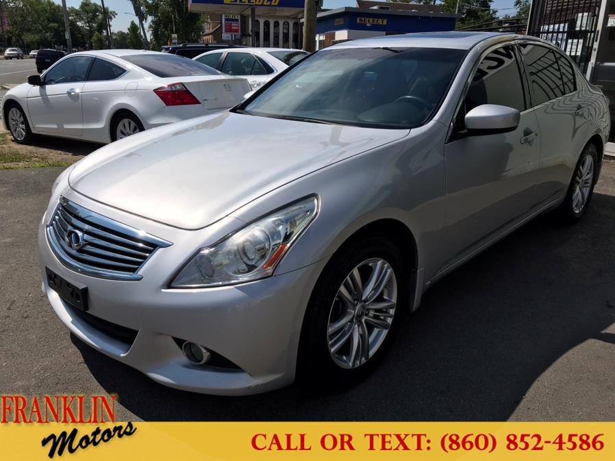 2013 Infiniti G37 Sedan 4dr x AWD, available for sale in Hartford, Connecticut | Franklin Motors Auto Sales LLC. Hartford, Connecticut 2013 Infiniti G37 Sedan 4dr x AWD, available for sale in Hartford, Connecticut | Franklin Motors Auto Sales LLC. Hartford, Connecticut