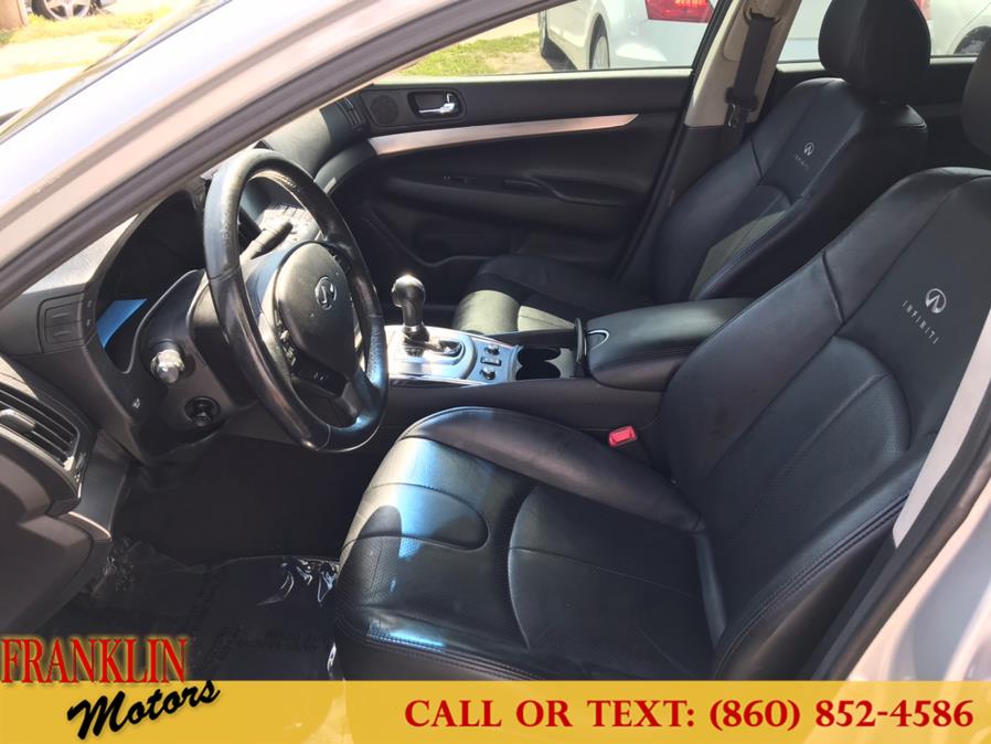 2013 Infiniti G37 Sedan 4dr x AWD, available for sale in Hartford, Connecticut | Franklin Motors Auto Sales LLC. Hartford, Connecticut 2013 Infiniti G37 Sedan 4dr x AWD, available for sale in Hartford, Connecticut | Franklin Motors Auto Sales LLC. Hartford, Connecticut