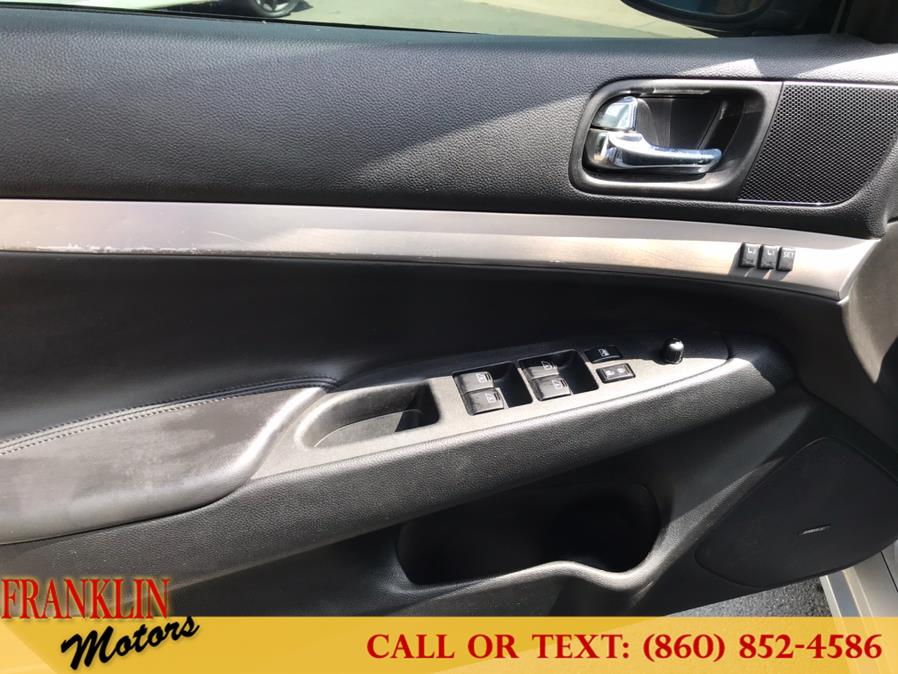 2013 Infiniti G37 Sedan 4dr x AWD, available for sale in Hartford, Connecticut | Franklin Motors Auto Sales LLC. Hartford, Connecticut 2013 Infiniti G37 Sedan 4dr x AWD, available for sale in Hartford, Connecticut | Franklin Motors Auto Sales LLC. Hartford, Connecticut
