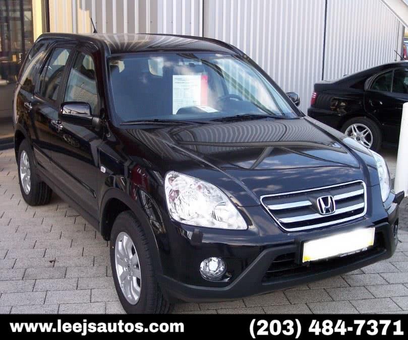 2006 Honda CR-V 4WD EX AT, available for sale in North Branford, Connecticut | LeeJ's Auto Sales & Service. North Branford, Connecticut