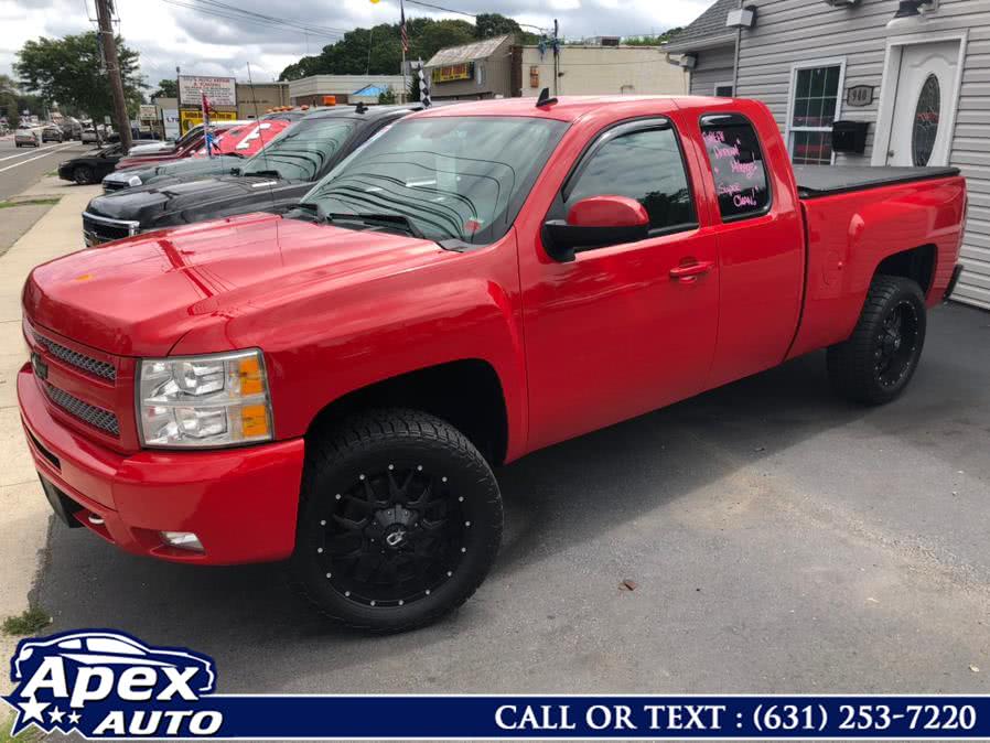 2011 Chevrolet Silverado 1500 4WD Ext Cab 143.5" LT, available for sale in Selden, New York | Apex Auto. Selden, New York