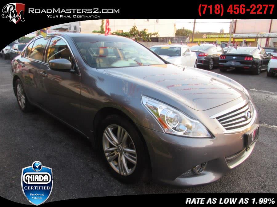 2012 INFINITI G37 Sedan X AWD Navi, available for sale in Middle Village, New York | Road Masters II INC. Middle Village, New York