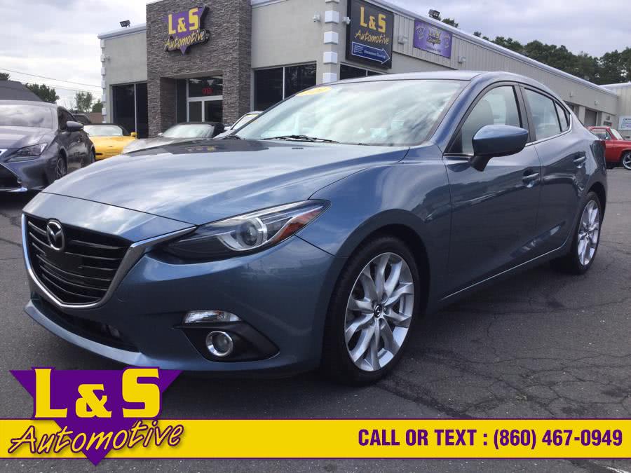 2014 Mazda Mazda3 4dr Sdn Auto s Touring, available for sale in Plantsville, Connecticut | L&S Automotive LLC. Plantsville, Connecticut
