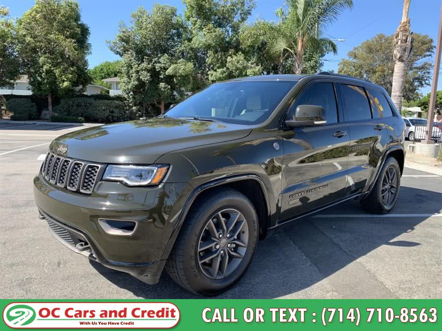 2017 Jeep Grand Cherokee LIMITED 75th Anniversary, available for sale in Garden Grove, California | OC Cars and Credit. Garden Grove, California