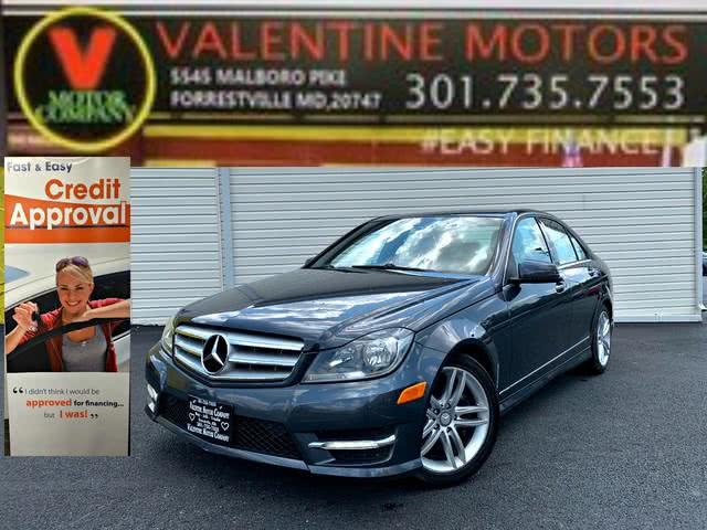 2013 Mercedes-benz C-class C 300 Luxury, available for sale in Forestville, Maryland | Valentine Motor Company. Forestville, Maryland