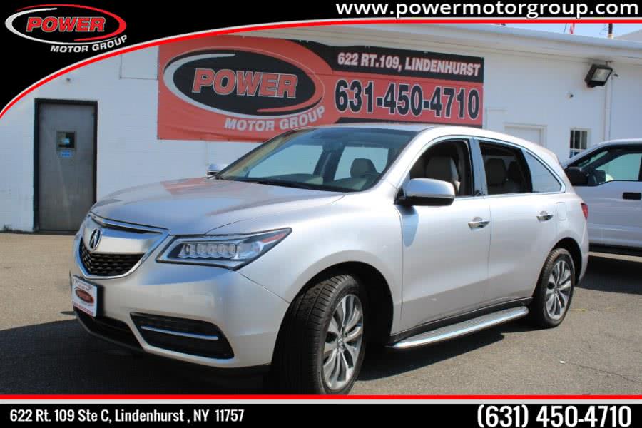 2014 Acura MDX Tech package AWD 4dr Tech Pkg, available for sale in Lindenhurst, New York | Power Motor Group. Lindenhurst, New York