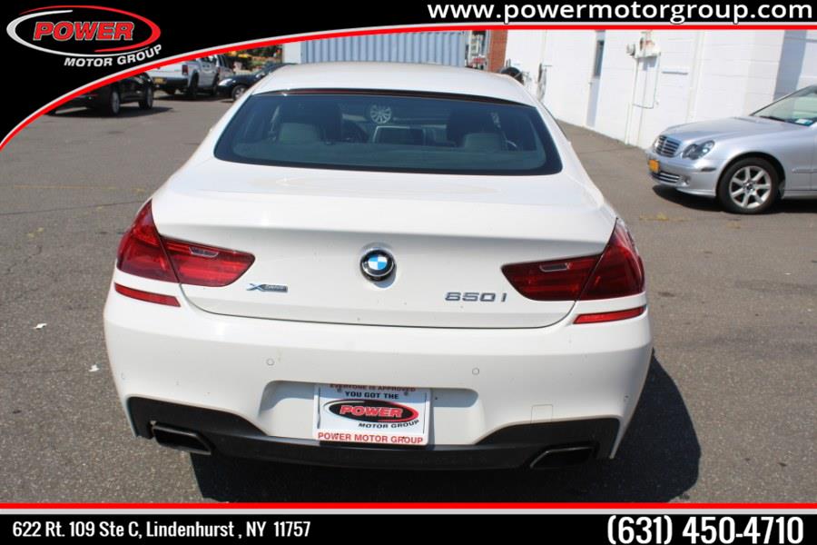 2013 BMW 6 Series Msport 4dr Sdn 650i xDrive Gran Coupe, available for sale in Lindenhurst, New York | Power Motor Group. Lindenhurst, New York 2013 BMW 6 Series Msport 4dr Sdn 650i xDrive Gran Coupe, available for sale in Lindenhurst, New York | Power Motor Group. Lindenhurst, New York