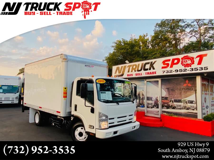 2013 Isuzu NPR DSL REG AT 14 FEET DRY BOX + ALUMINUM LIFT GATE + NO CDL, available for sale in South Amboy, New Jersey | NJ Truck Spot. South Amboy, New Jersey
