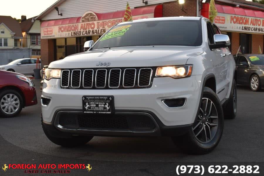 2019 Jeep Grand Cherokee Limited 4x4, available for sale in Irvington, New Jersey | Foreign Auto Imports. Irvington, New Jersey