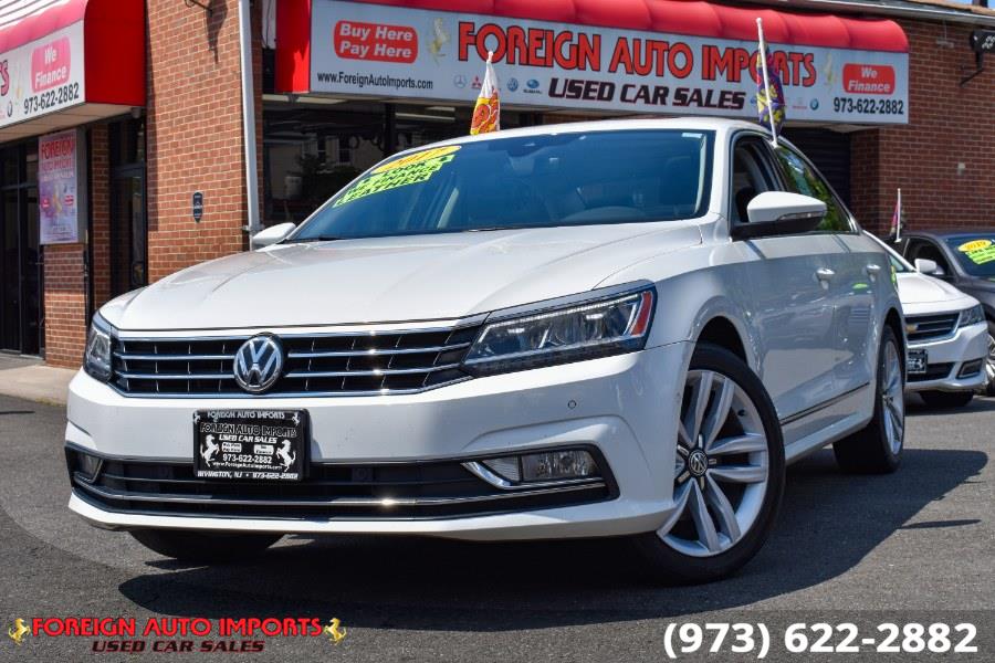 2017 Volkswagen Passat 1.8T SEL Premium Auto, available for sale in Irvington, New Jersey | Foreign Auto Imports. Irvington, New Jersey