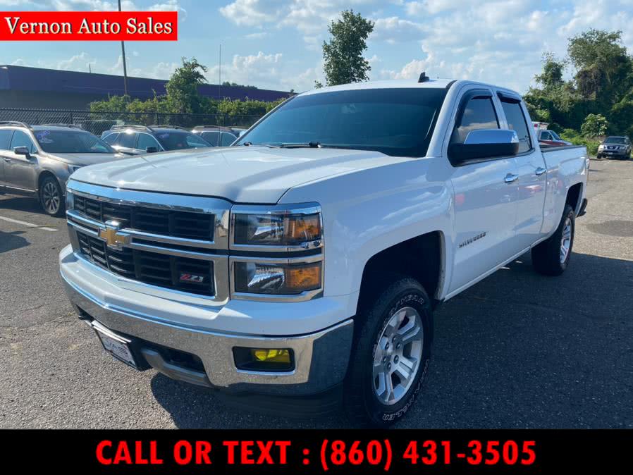 2014 Chevrolet Silverado 1500 4WD Double Cab 143.5" LT w/2LT, available for sale in Manchester, Connecticut | Vernon Auto Sale & Service. Manchester, Connecticut