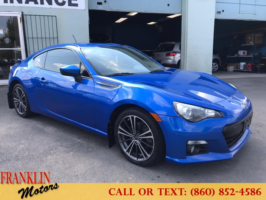 2013 Subaru BRZ 2dr Cpe Limited Auto, available for sale in Hartford, Connecticut | Franklin Motors Auto Sales LLC. Hartford, Connecticut