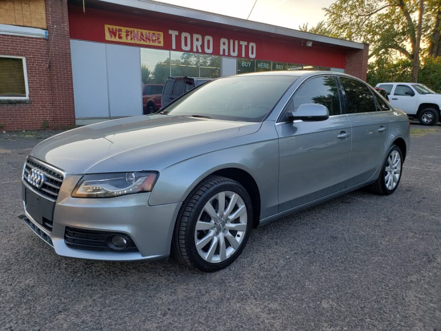 2011 Audi A4 4dr Sdn quattro 2.0T Premium  Plus Navi Loaded, available for sale in East Windsor, Connecticut | Toro Auto. East Windsor, Connecticut
