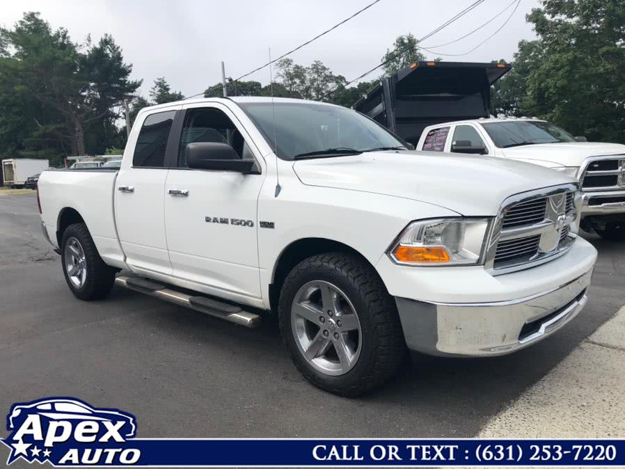 2012 Ram 1500 4WD Quad Cab 140.5" SLT, available for sale in Selden, New York | Apex Auto. Selden, New York