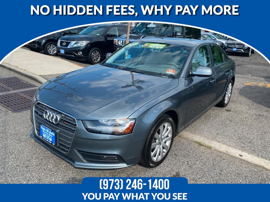 2014 Audi A4 4dr Sdn Auto quattro 2.0T Premium, available for sale in Lodi, New Jersey | Route 46 Auto Sales Inc. Lodi, New Jersey
