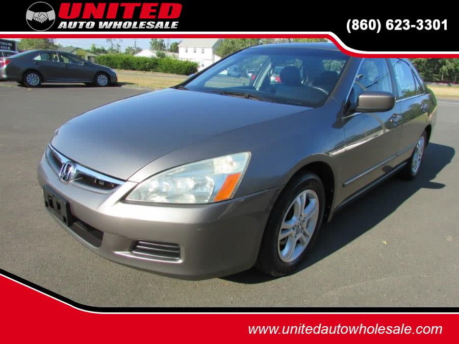 2006 Honda Accord Sdn EX-L AT, available for sale in East Windsor, Connecticut | United Auto Sales of E Windsor, Inc. East Windsor, Connecticut 2006 Honda Accord Sdn EX-L AT, available for sale in East Windsor, Connecticut | United Auto Sales of E Windsor, Inc. East Windsor, Connecticut