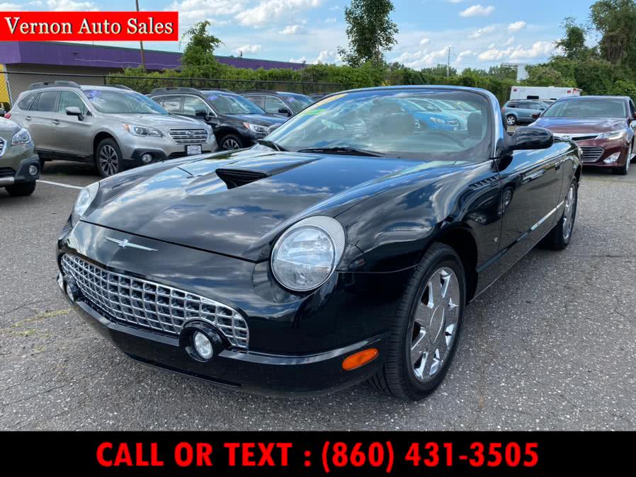 Used Ford Thunderbird 2dr Convertible Deluxe 2003 | Vernon Auto Sale & Service. Manchester, Connecticut