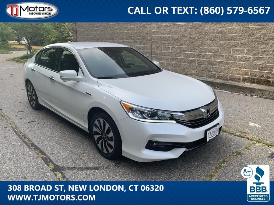 2017 Honda Accord Hybrid Sedan, available for sale in New London, Connecticut | TJ Motors. New London, Connecticut