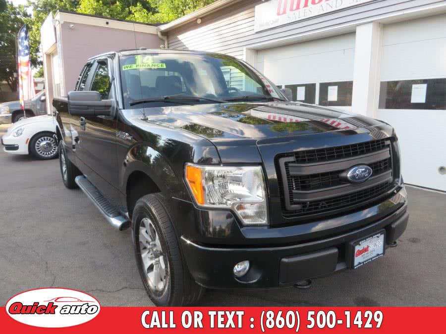 2014 Ford F-150 4WD SuperCab 145" STX, available for sale in Bristol, Connecticut | Quick Auto LLC. Bristol, Connecticut