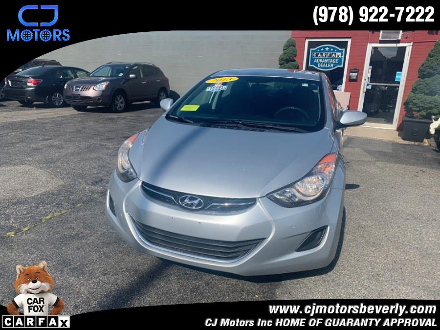 2013 Hyundai Elantra 4dr Sdn Auto GLS, available for sale in Beverly, Massachusetts | CJ Motors Inc. Beverly, Massachusetts 2013 Hyundai Elantra 4dr Sdn Auto GLS, available for sale in Beverly, Massachusetts | CJ Motors Inc. Beverly, Massachusetts
