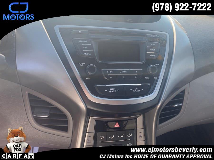 2013 Hyundai Elantra 4dr Sdn Auto GLS, available for sale in Beverly, Massachusetts | CJ Motors Inc. Beverly, Massachusetts 2013 Hyundai Elantra 4dr Sdn Auto GLS, available for sale in Beverly, Massachusetts | CJ Motors Inc. Beverly, Massachusetts