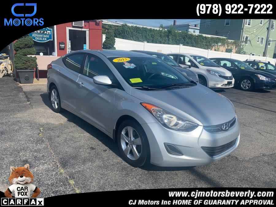 2013 Hyundai Elantra 4dr Sdn Auto GLS, available for sale in Beverly, Massachusetts | CJ Motors Inc. Beverly, Massachusetts 2013 Hyundai Elantra 4dr Sdn Auto GLS, available for sale in Beverly, Massachusetts | CJ Motors Inc. Beverly, Massachusetts