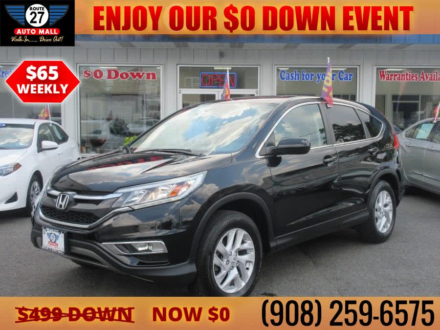 2016 Honda CR-V AWD 5dr EX, available for sale in Linden, New Jersey | Route 27 Auto Mall. Linden, New Jersey