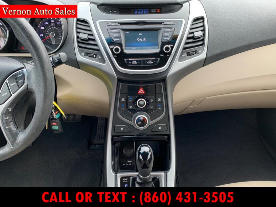 2014 Hyundai Elantra 4dr Sdn Auto SE (Alabama Plant), available for sale in Manchester, Connecticut | Vernon Auto Sale & Service. Manchester, Connecticut 2014 Hyundai Elantra 4dr Sdn Auto SE (Alabama Plant), available for sale in Manchester, Connecticut | Vernon Auto Sale & Service. Manchester, Connecticut