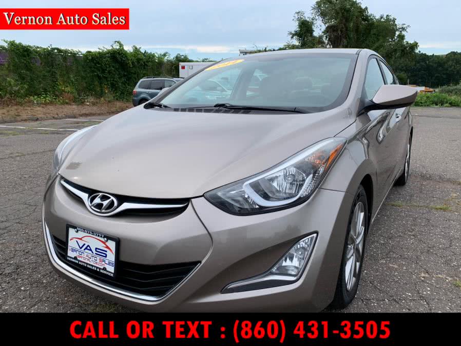 2014 Hyundai Elantra 4dr Sdn Auto SE (Alabama Plant), available for sale in Manchester, Connecticut | Vernon Auto Sale & Service. Manchester, Connecticut