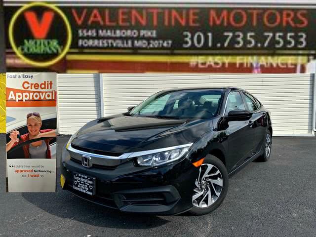 2017 Honda Civic Sedan EX, available for sale in Forestville, Maryland | Valentine Motor Company. Forestville, Maryland