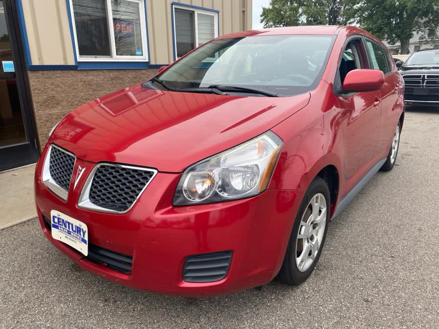 2009 Pontiac Vibe 4dr HB FWD w/1SB, available for sale in East Windsor, Connecticut | Century Auto And Truck. East Windsor, Connecticut