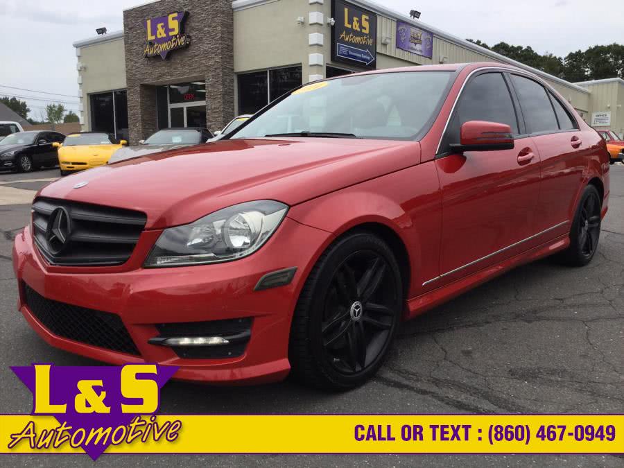 2014 Mercedes-Benz C-Class 4dr Sdn C300 Sport 4MATIC, available for sale in Plantsville, Connecticut | L&S Automotive LLC. Plantsville, Connecticut