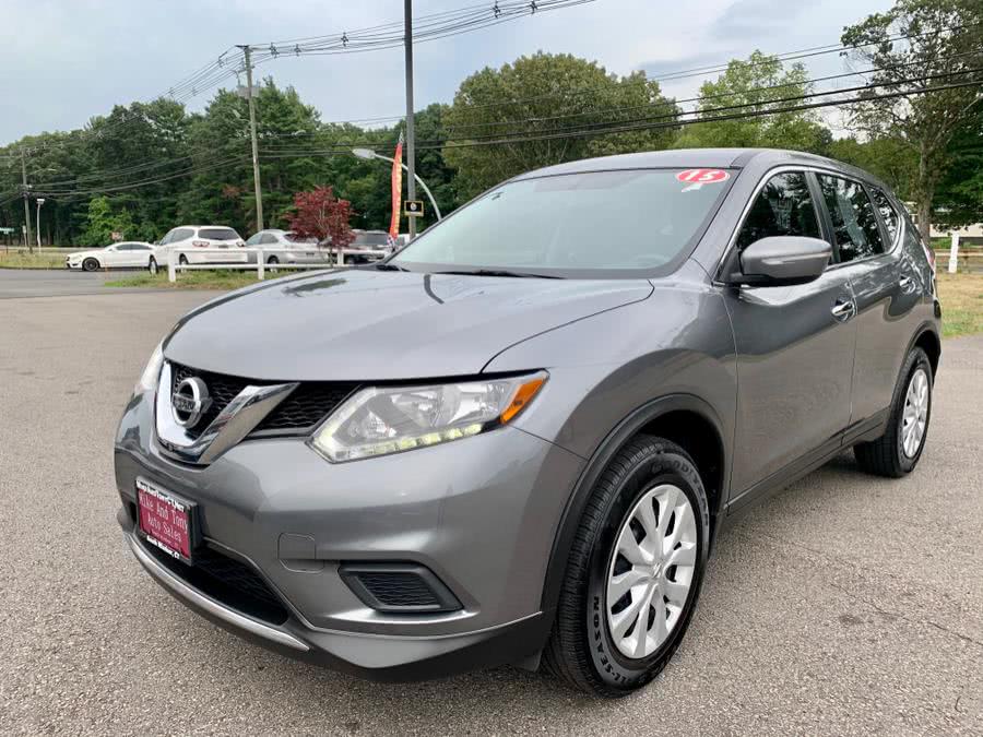 2015 Nissan Rogue AWD 4dr SV, available for sale in South Windsor, Connecticut | Mike And Tony Auto Sales, Inc. South Windsor, Connecticut