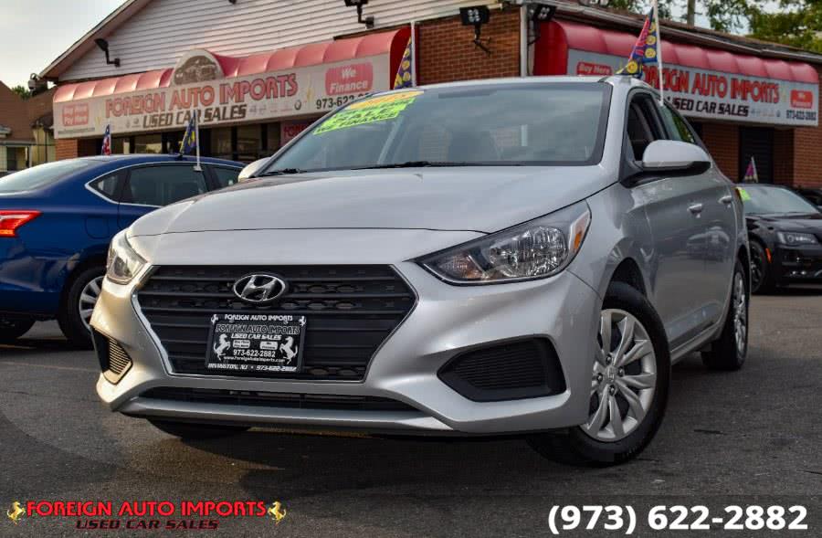 2018 Hyundai Accent SE Sedan Auto, available for sale in Irvington, New Jersey | Foreign Auto Imports. Irvington, New Jersey