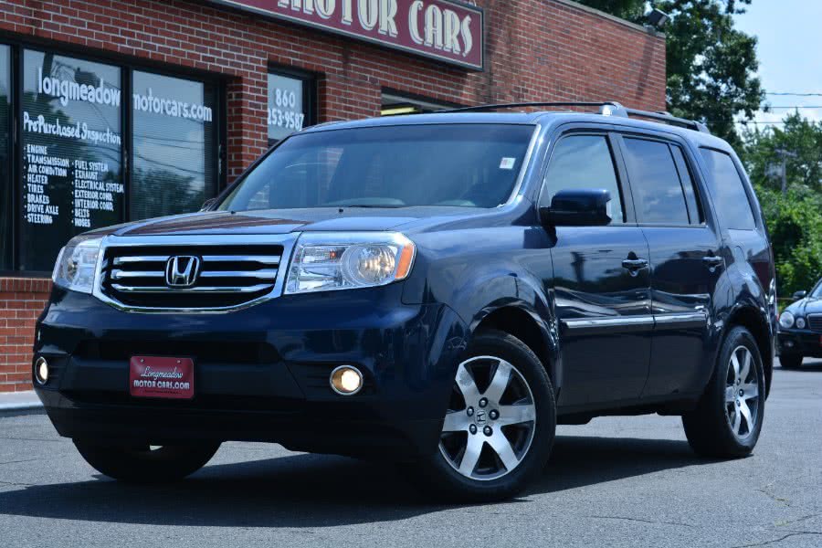 2012 Honda Pilot 4WD 4dr Touring w/RES & Navi, available for sale in ENFIELD, Connecticut | Longmeadow Motor Cars. ENFIELD, Connecticut