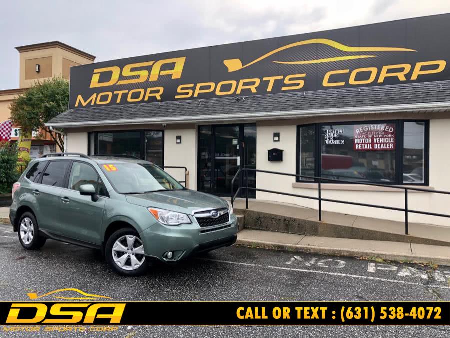 2015 Subaru Forester 4dr CVT 2.5i Limited PZEV, available for sale in Commack, New York | DSA Motor Sports Corp. Commack, New York