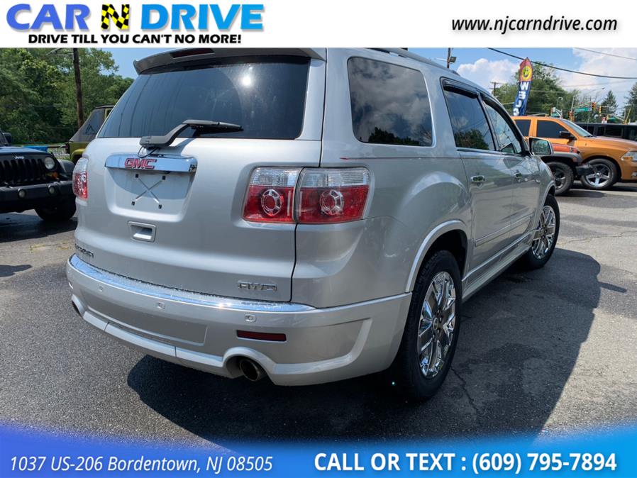 Used GMC Acadia Denali AWD 2011 | Car N Drive. Bordentown, New Jersey Used GMC Acadia Denali AWD 2011 | Car N Drive. Bordentown, New Jersey