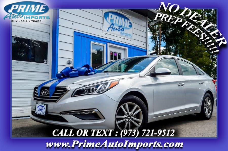 2015 Hyundai Sonata 4dr Sdn 2.4L SE, available for sale in Bloomingdale, New Jersey | Prime Auto Imports. Bloomingdale, New Jersey