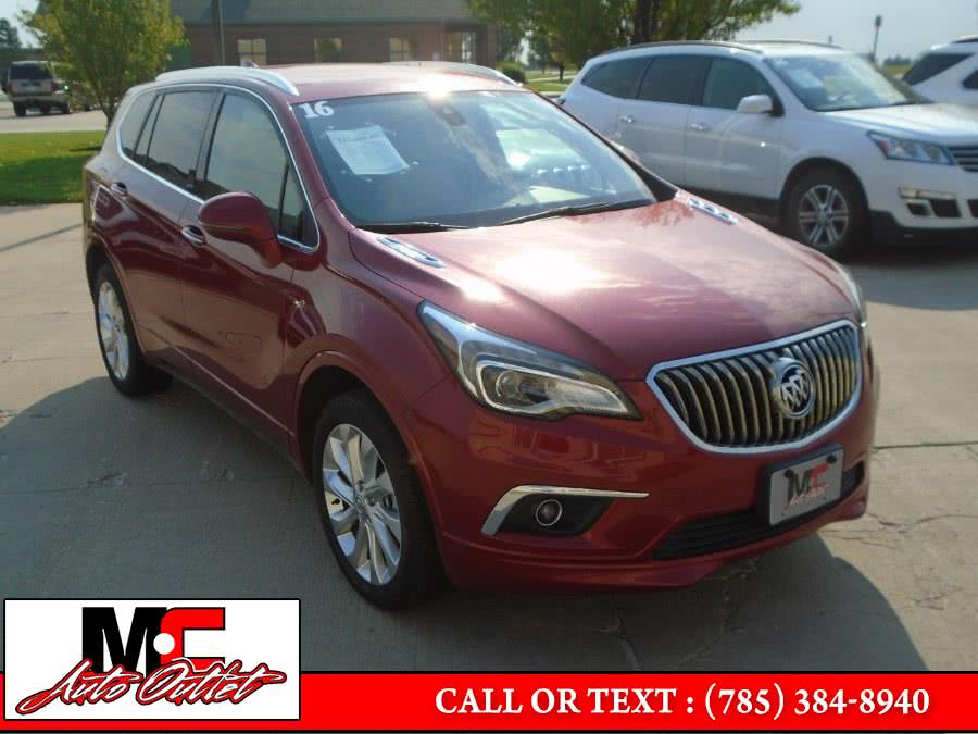 2016 Buick Envision AWD 4dr Premium I, available for sale in Colby, Kansas | M C Auto Outlet Inc. Colby, Kansas 2016 Buick Envision AWD 4dr Premium I, available for sale in Colby, Kansas | M C Auto Outlet Inc. Colby, Kansas