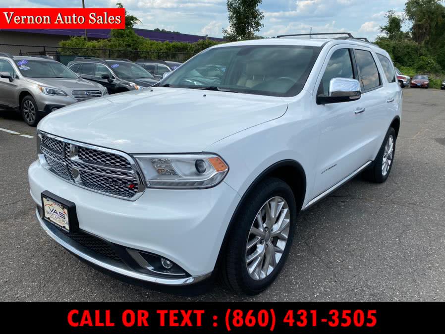2014 Dodge Durango AWD 4dr Citadel, available for sale in Manchester, Connecticut | Vernon Auto Sale & Service. Manchester, Connecticut