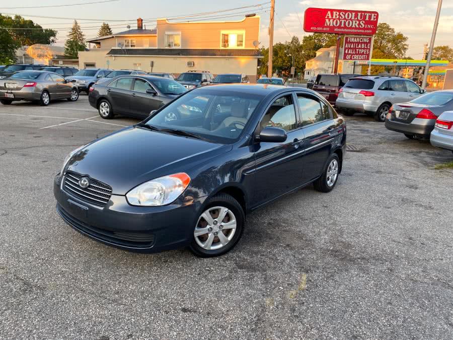 2010 Hyundai Accent 4dr Sdn Auto GLS, available for sale in Springfield, Massachusetts | Absolute Motors Inc. Springfield, Massachusetts